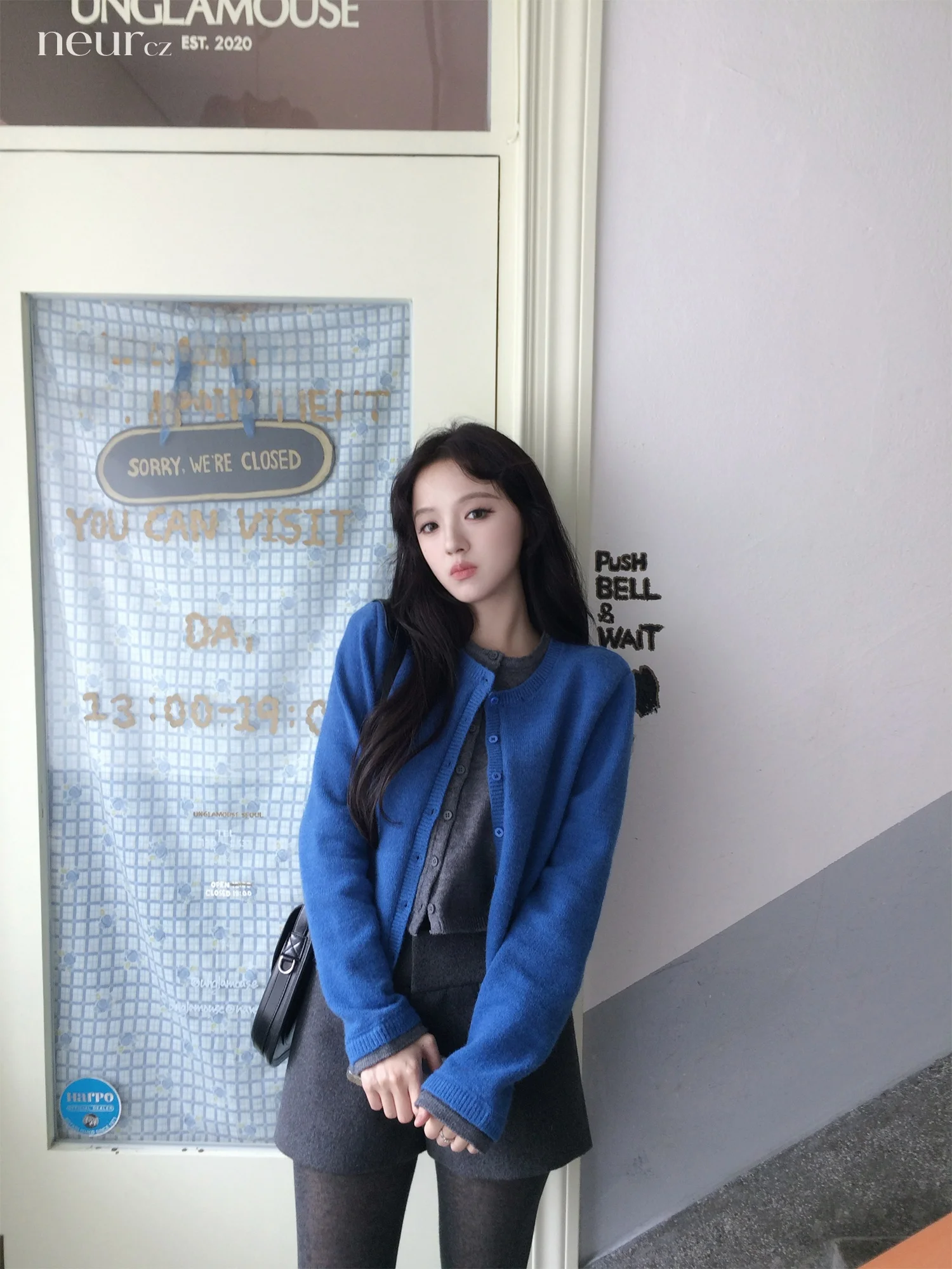 Neurcz Faux Two-Piece Sweater Jaet Women's Lazy Sle Soft Long Sve Top Color Blo Vintage Long Sve irt
Neurcz Faux Two-Piece Sweater Jaet Women's Lazy Sle Soft Long Sve Top Color Blo Vintage Long Sve irt