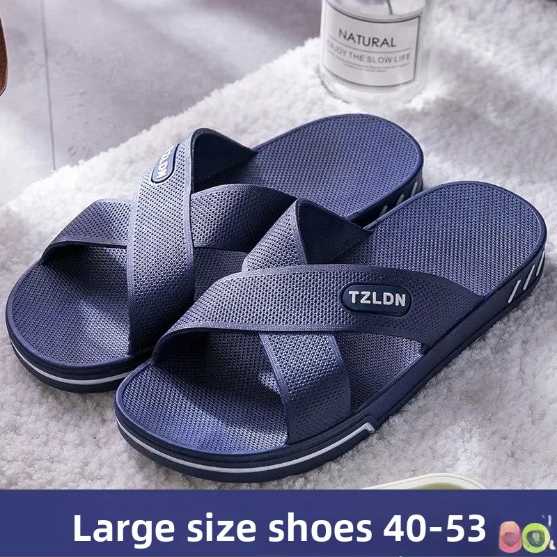 Мужские летние сандалии больших размеров (48-50) для пожилых людей, нескользящие, износостойкие, очень широкие, удобные тапочки для дома
Мужские летние сандалии больших размеров (48-50) для пожилых людей, нескользящие, износостойкие, очень широкие, удобные тапочки для дома