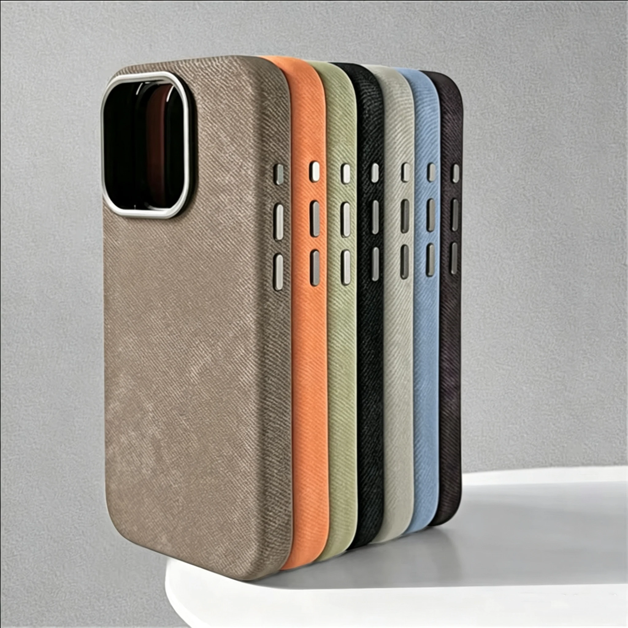 Luxury For MagSafe Fiber Leather Case For For iPhone 17air 16 15 14 Plus 13 12 Pro Matte Flannel Magnetic Wireless Charge Cover
Luxury For MagSafe Fiber Leather Case For For iPhone 17air 16 15 14 Plus 13 12 Pro Matte Flannel Magnetic Wireless Charge Cover