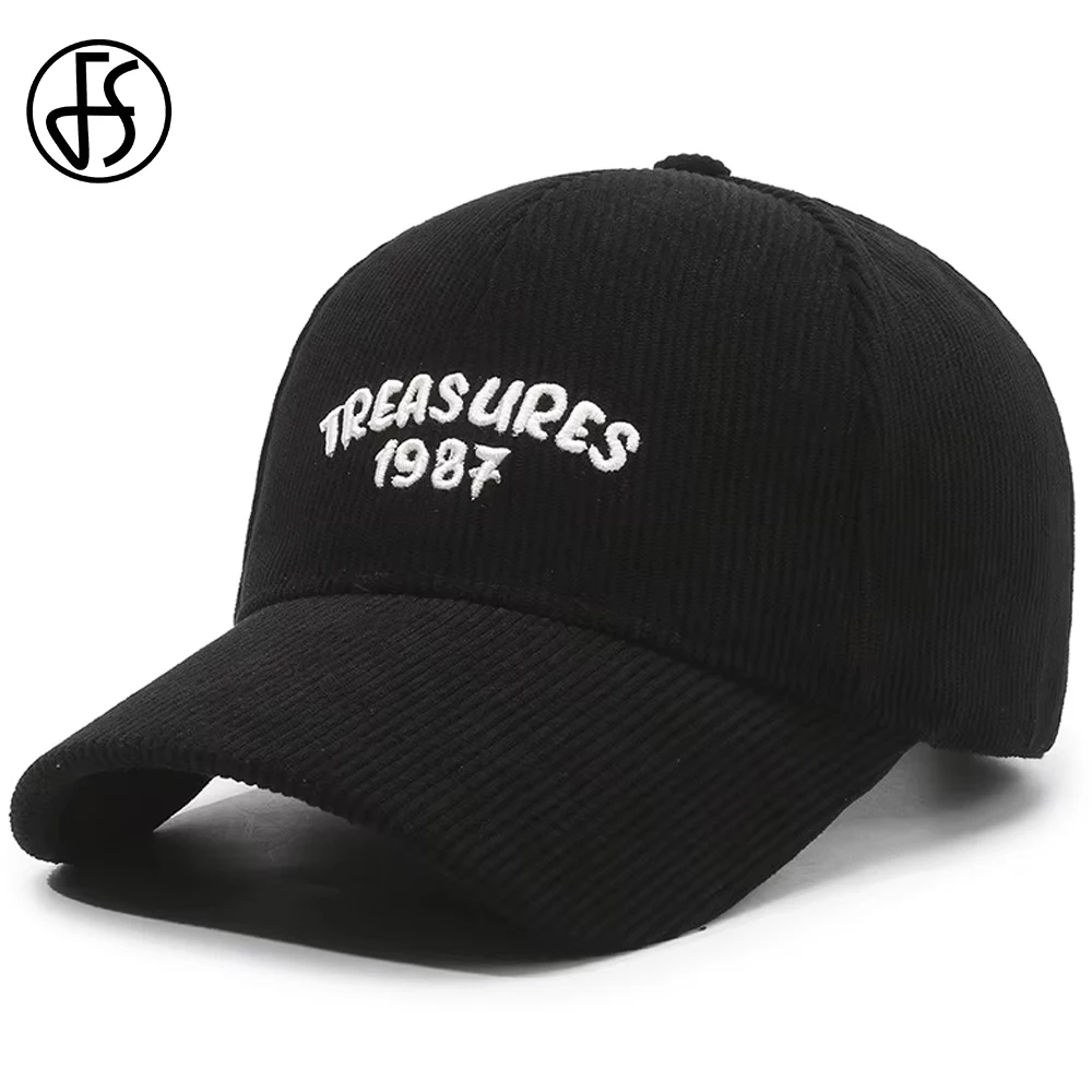 FS Vintage Black White Corduroy Cap For Men Letter Embroidery Women Baseball Caps Streetwear Trucker Hat Casquette Homme 2026
FS Vintage Black White Corduroy Cap For Men Letter Embroidery Women Baseball Caps Streetwear Trucker Hat Casquette Homme 2026