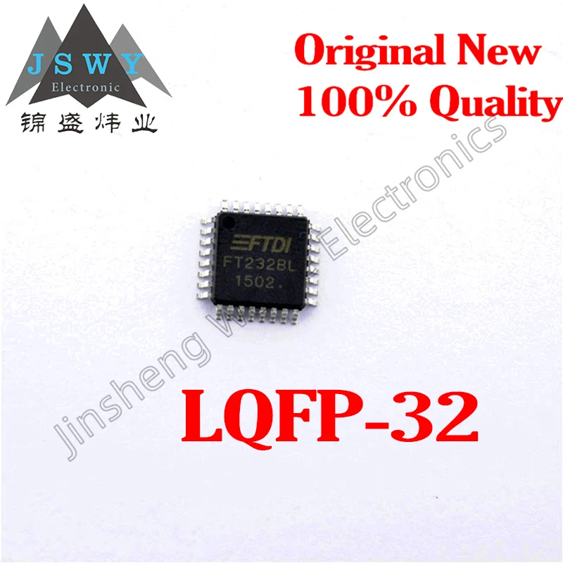(1/5PCS) FT232BL-REEL FT232BL LQFP-32 USB to serial port interface chip 100% original stock fast delivery brand new
(1/5PCS) FT232BL-REEL FT232BL LQFP-32 USB to serial port interface chip 100% original stock fast delivery brand new