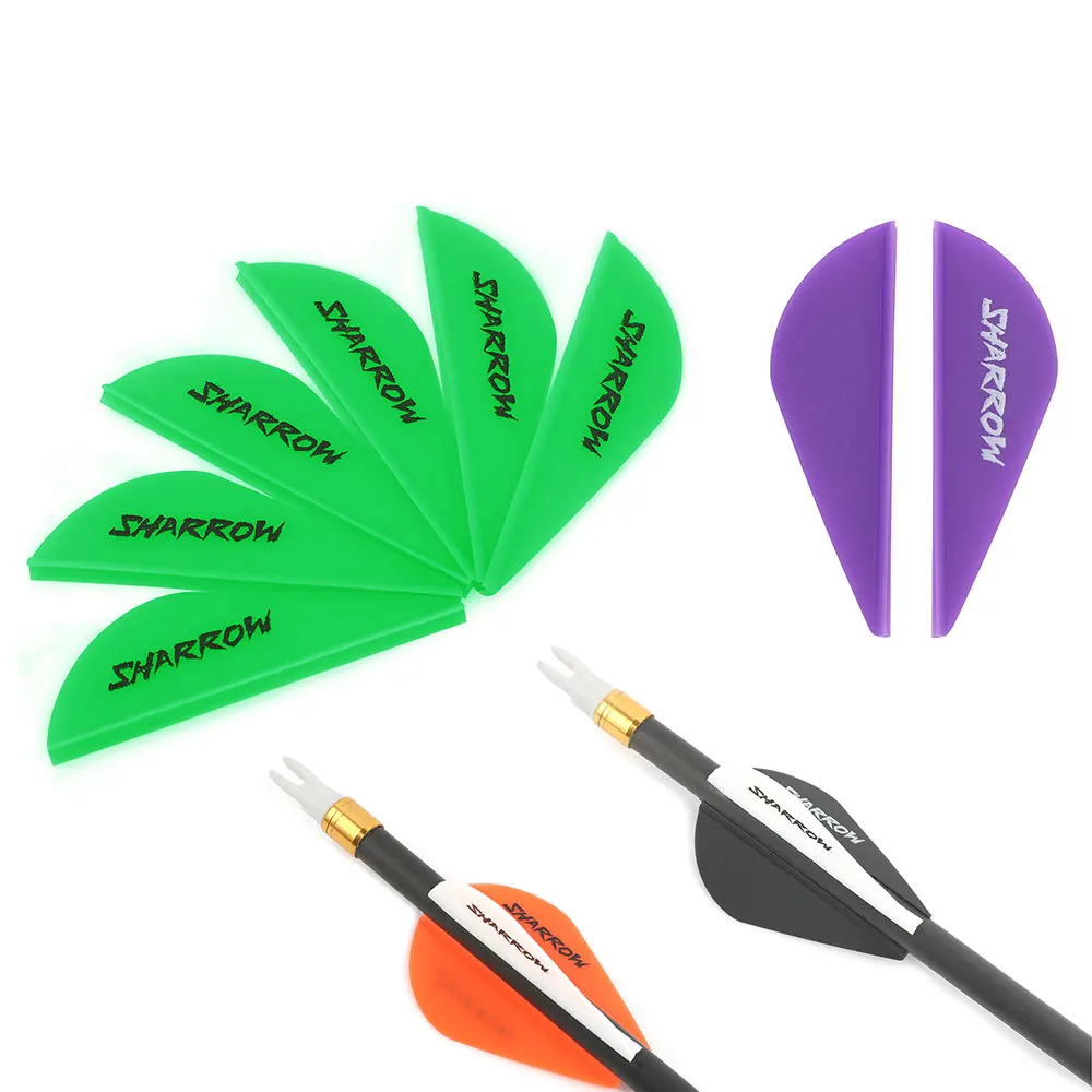 50pcs Archery Arrow Feather 2inch Water-drop Fletching Rubber Feather Mutli-color Vane Hunting Shooting Arrow Accessories
50pcs Archery Arrow Feather 2inch Water-drop Fletching Rubber Feather Mutli-color Vane Hunting Shooting Arrow Accessories
