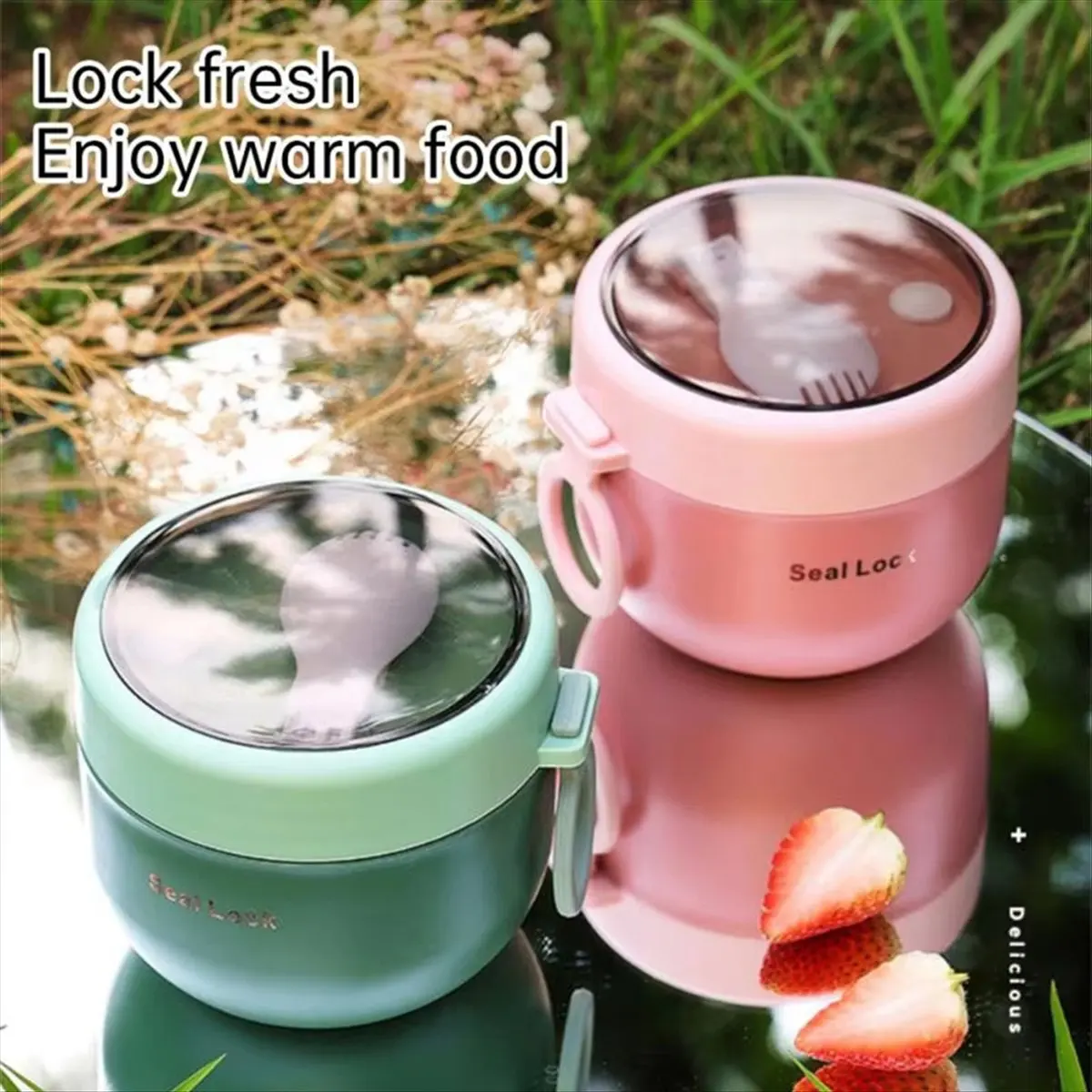 BHBL Вакуумная чашка для супа из нержавеющей стали — портативный ланч-бокс с ложкой, сейф для микроволновой печи, милый дизайн зеленого цвета
BHBL Вакуумная чашка для супа из нержавеющей стали — портативный ланч-бокс с ложкой, сейф для микроволновой печи, милый дизайн зеленого цвета