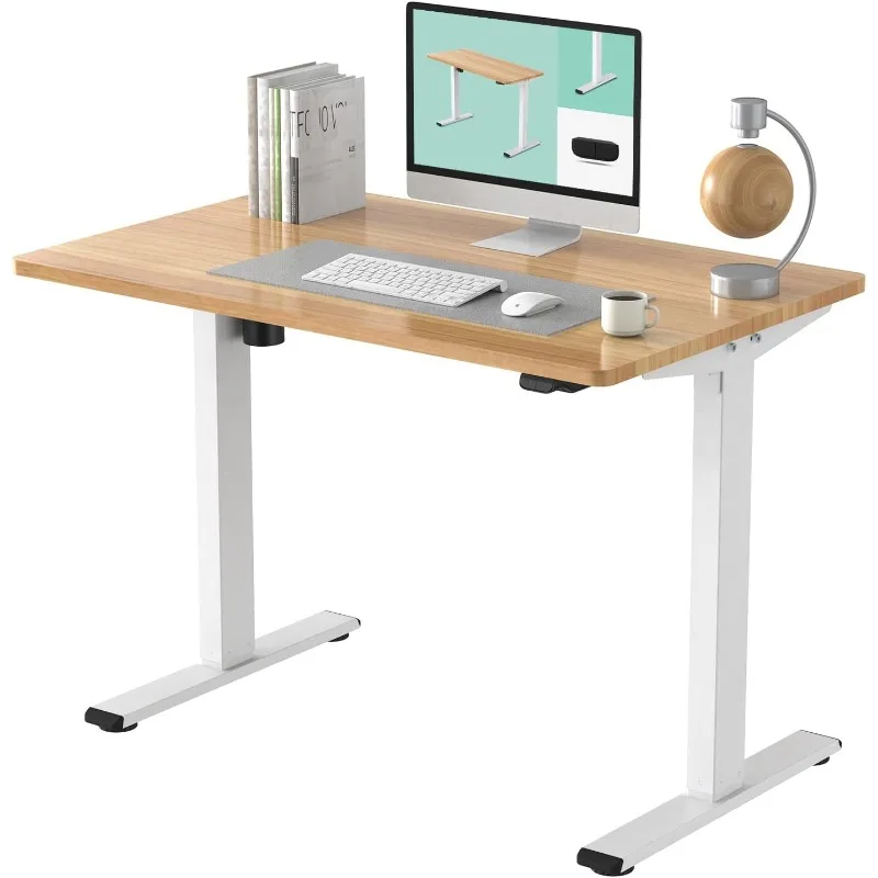 Electric Adjustable Height Standing Desk Whole Piece 48 x 30 Inch Desktop Home Office Computer Workstation Sit Stand up Desk
Electric Adjustable Height Standing Desk Whole Piece 48 x 30 Inch Desktop Home Office Computer Workstation Sit Stand up Desk