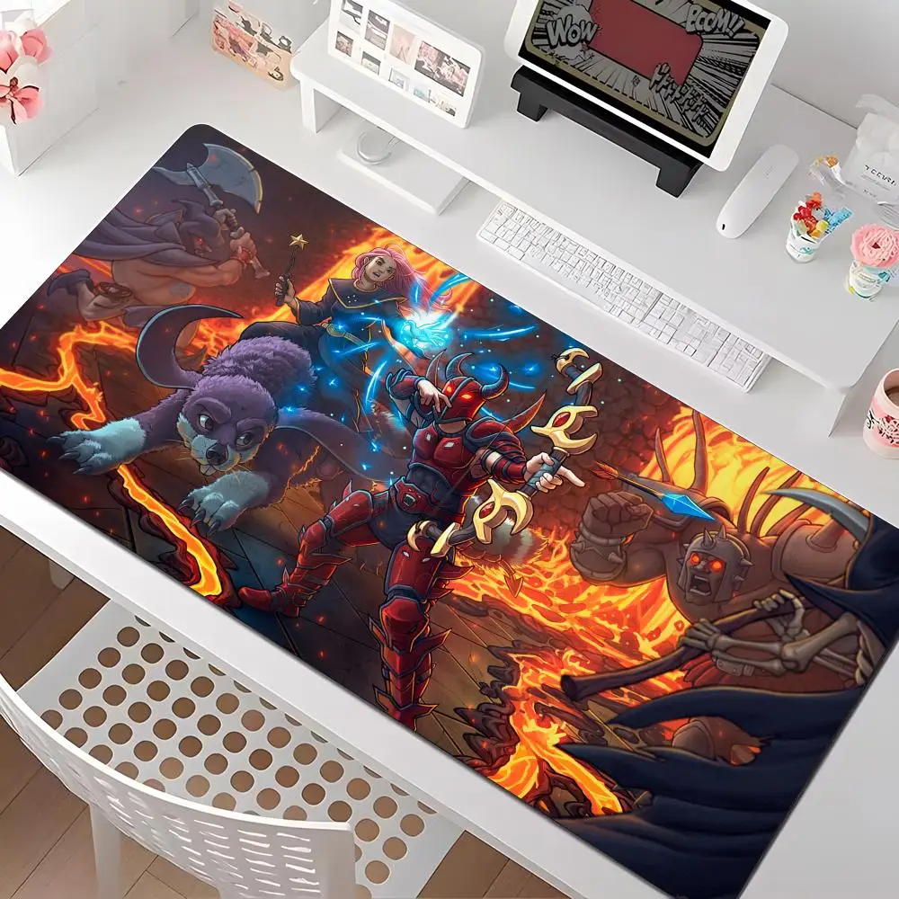 GAME Tibia Mouse Pad Multiple Sizes Large Square Computer Office Game Table Mats Rubber Anti-slip Mousepads