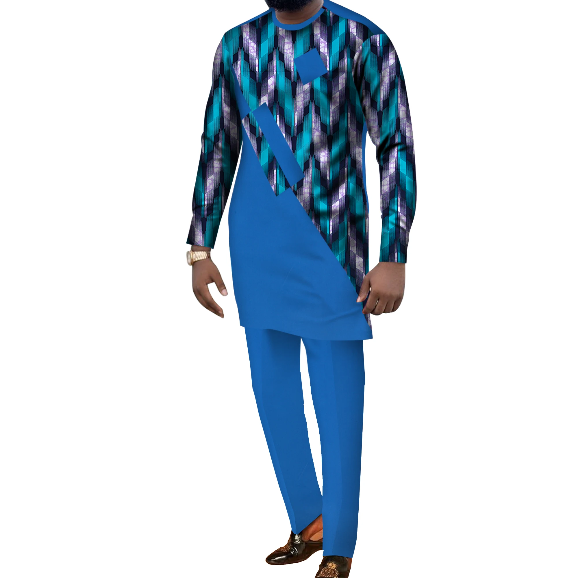 Комплект из 2 предметов, комплекты африканских мужских брюк, топ с длинными рукавами, рубашки и брюки, комплекты для вечеринки, свадьбы, африканская мужская одежда Wyn1004
Комплект из 2 предметов, комплекты африканских мужских брюк, топ с длинными рукавами, рубашки и брюки, комплекты для вечеринки, свадьбы, африканская мужская одежда Wyn1004