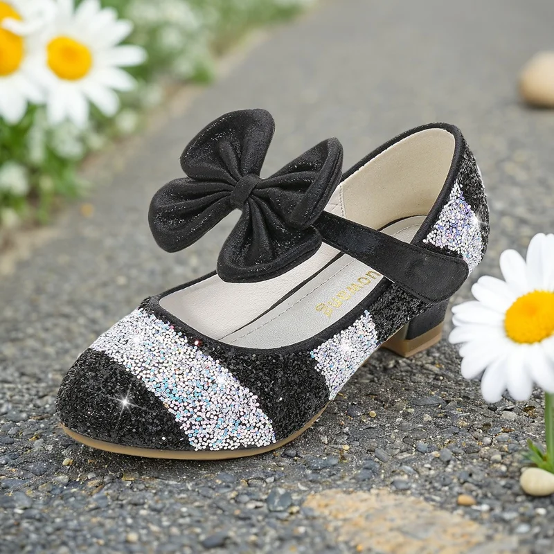 Girls' Pink Leather Shoes Princess 2025 CHILDREN'S Shoes Round-Toe Soft-Sole Big Girls High Heel Princess Crystal Shoes
Girls' Pink Leather Shoes Princess 2025 CHILDREN'S Shoes Round-Toe Soft-Sole Big Girls High Heel Princess Crystal Shoes