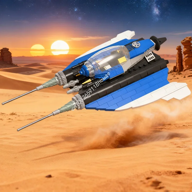 464pcs MOC Minifig Scale ADU Interceptor Model Building Blocks Festival Gifts Architecture Toys DIY Creative Idea Birthday
464pcs MOC Minifig Scale ADU Interceptor Model Building Blocks Festival Gifts Architecture Toys DIY Creative Idea Birthday