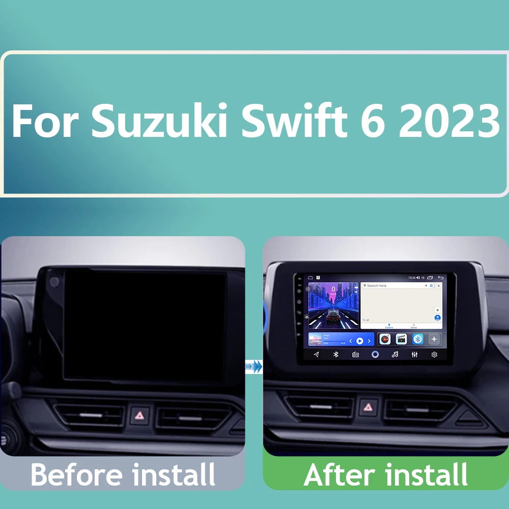 Navigation 12+256 For Suzuki Swift 6 2023 Android 15 Car Radio Stereo GPS Carplay Android Auto Multimedia Video Player 2din DVD
Navigation 12+256 For Suzuki Swift 6 2023 Android 15 Car Radio Stereo GPS Carplay Android Auto Multimedia Video Player 2din DVD