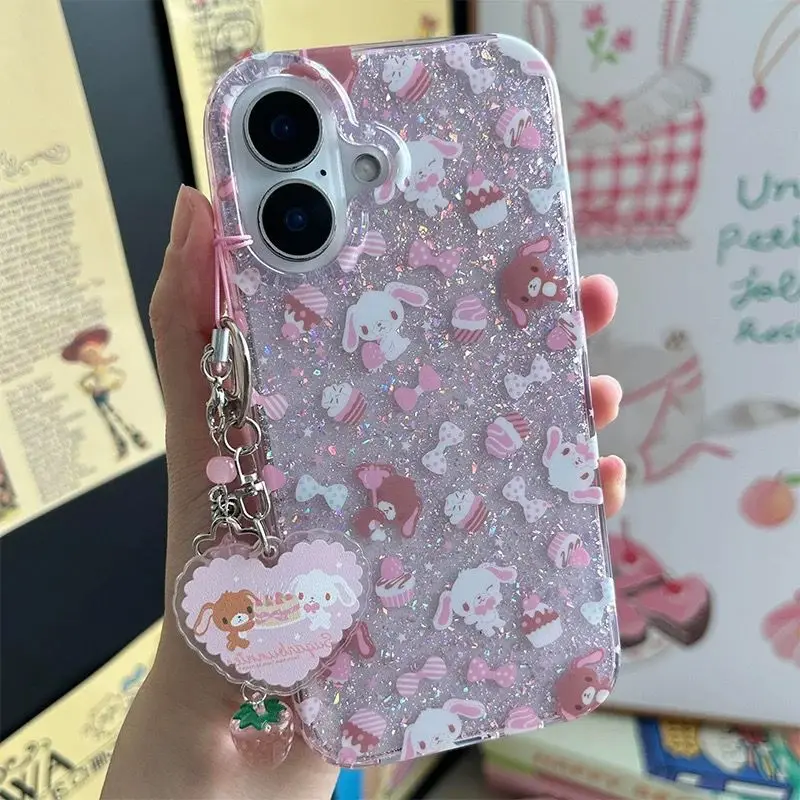 Чехол для телефона Sanrio Sugarbunnies Kawaii, подходит для IPhone 16 15 14 Pro, двухслойный защитный чехол для телефона серии, подарок на праздник
Чехол для телефона Sanrio Sugarbunnies Kawaii, подходит для IPhone 16 15 14 Pro, двухслойный защитный чехол для телефона серии, подарок на праздник