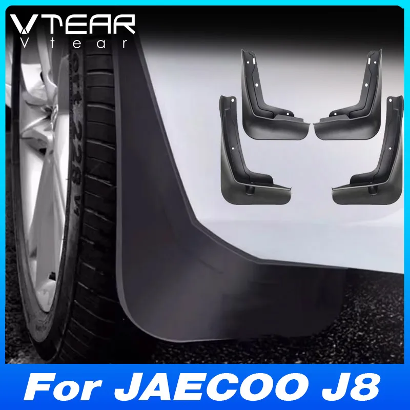 Vtear 4PCS Car Mud Flaps Splash Guard Cover Exterior Mudguards Fender ABS Trim Modification Accessories For JAECOO J8 2023 2024
Vtear 4PCS Car Mud Flaps Splash Guard Cover Exterior Mudguards Fender ABS Trim Modification Accessories For JAECOO J8 2023 2024