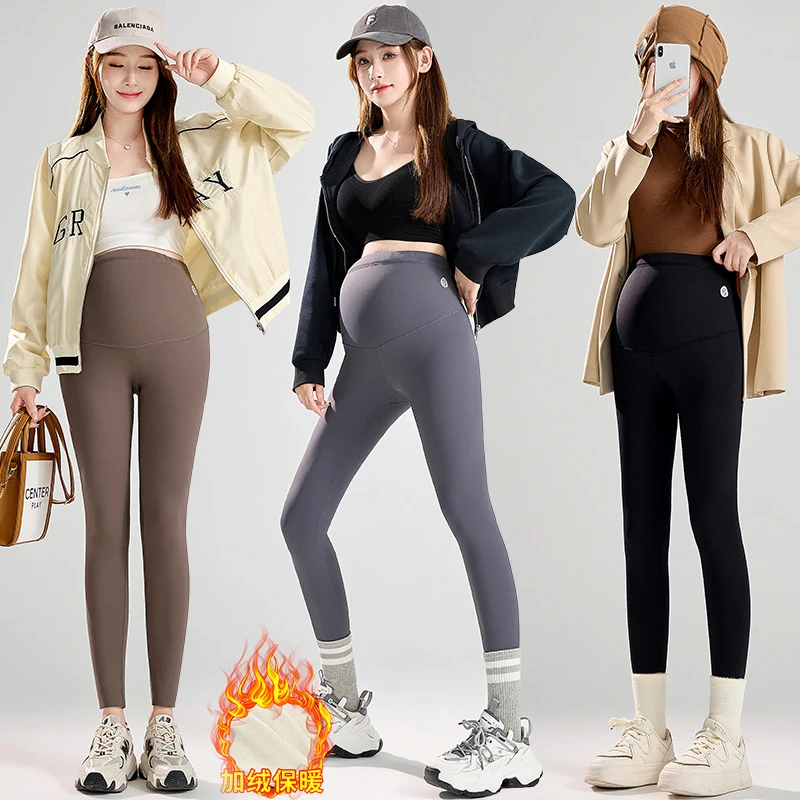 692# 2023 Autumn Winter Seamless Thick Warm Velvet Nylon Maternity Legging Sports Casual Yoga Pants for Pregnant Women Pregnancy
692# 2023 Autumn Winter Seamless Thick Warm Velvet Nylon Maternity Legging Sports Casual Yoga Pants for Pregnant Women Pregnancy
