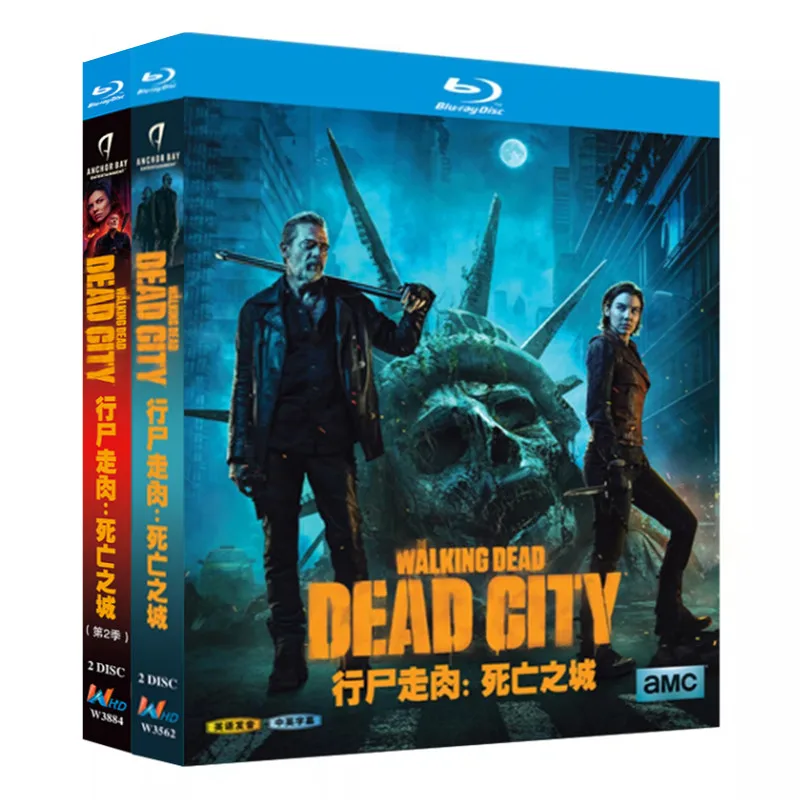 Blu-ray Ultra HD: Сериал «Ходячие мертвецы: Мёртвый город», сезоны 1-2, бокс-сет на BD-дисках
Blu-ray Ultra HD: Сериал «Ходячие мертвецы: Мёртвый город», сезоны 1-2, бокс-сет на BD-дисках