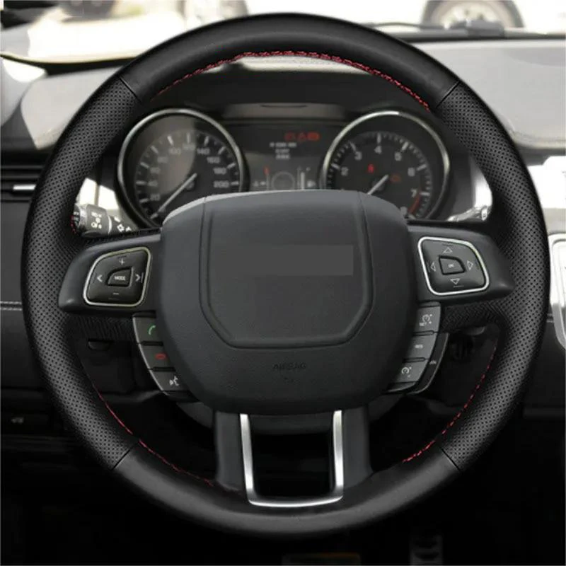 Car Steering Wheel Cover For Land Rover Range Rover Evoque 2012 2013 2014 2015 2016 2017 2018 Soft Perforated Microfiber Leather
Car Steering Wheel Cover For Land Rover Range Rover Evoque 2012 2013 2014 2015 2016 2017 2018 Soft Perforated Microfiber Leather