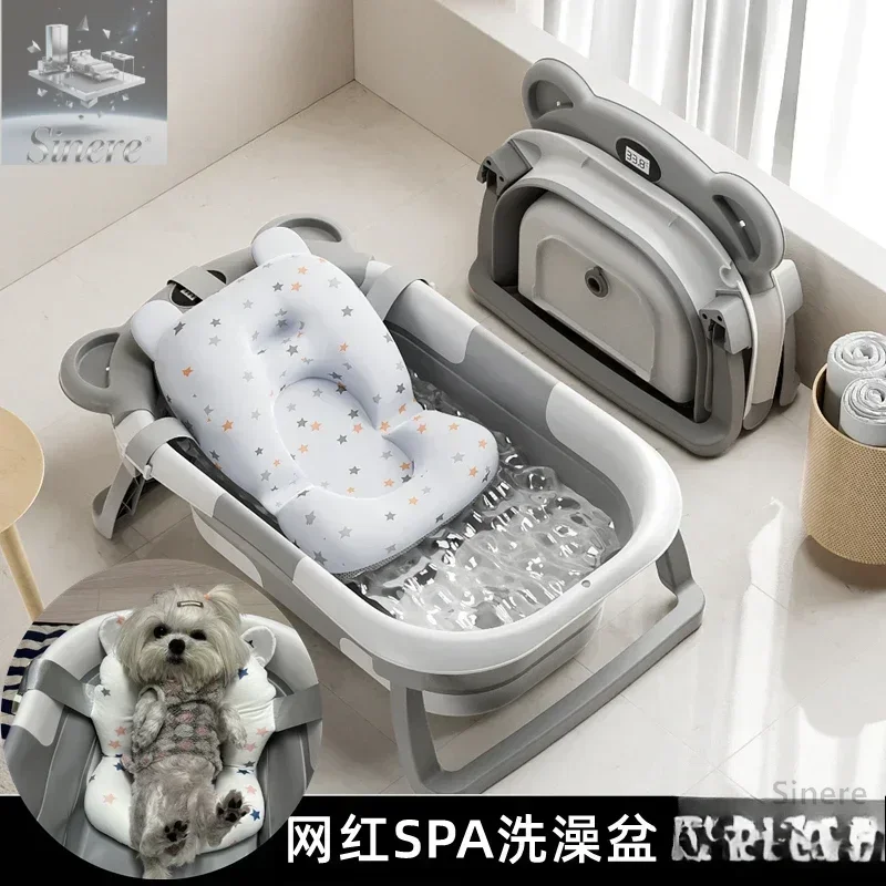 Pet bath, cat special bath, cat bath, puppy dog bucket, anti-running cat , foldable
Pet bath, cat special bath, cat bath, puppy dog bucket, anti-running cat , foldable