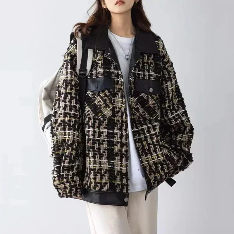 QNPQYX новая осенняя модная твидовая куртка с кисточками, женское зимнее пальто, уличная одежда с круглым вырезом и длинными рукавами, свободная женская верхняя одежда 
QNPQYX новая осенняя модная твидовая куртка с кисточками, женское зимнее пальто, уличная одежда с круглым вырезом и длинными рукавами, свободная женская верхняя одежда