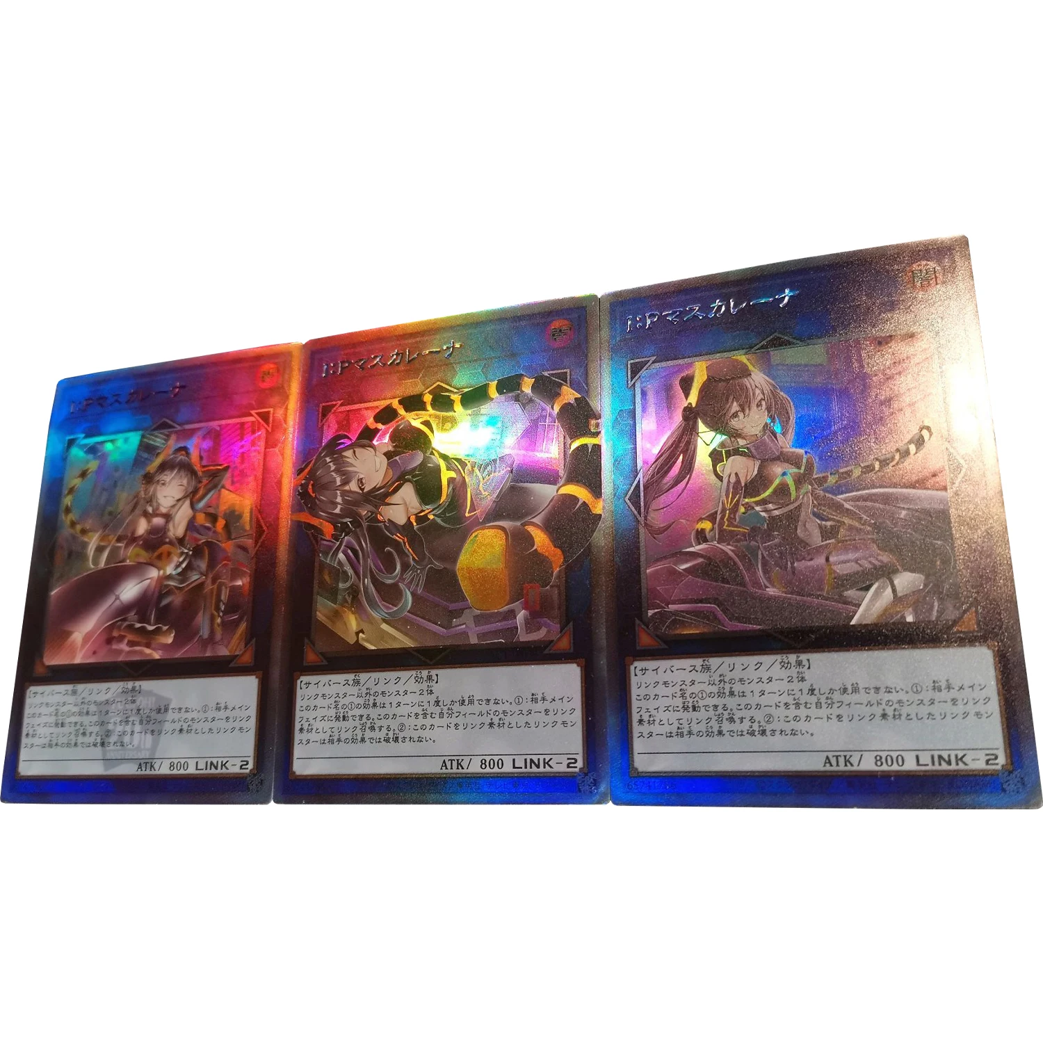 Diy 3Pcs/set Yu-Gi-Oh! Flash Cards I:P Maskerena Single Card Classic Anime Game Collection Cards Gift Toys
Diy 3Pcs/set Yu-Gi-Oh! Flash Cards I:P Maskerena Single Card Classic Anime Game Collection Cards Gift Toys