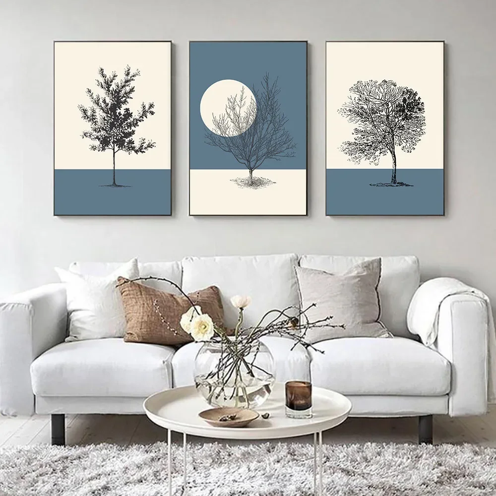 Scandinavian Canvas Painting for Living Room, Beige and Blue, Abstract Wall Decoration, Art Picture, Tree, Moon, Abstract, Home
Scandinavian Canvas Painting for Living Room, Beige and Blue, Abstract Wall Decoration, Art Picture, Tree, Moon, Abstract, Home