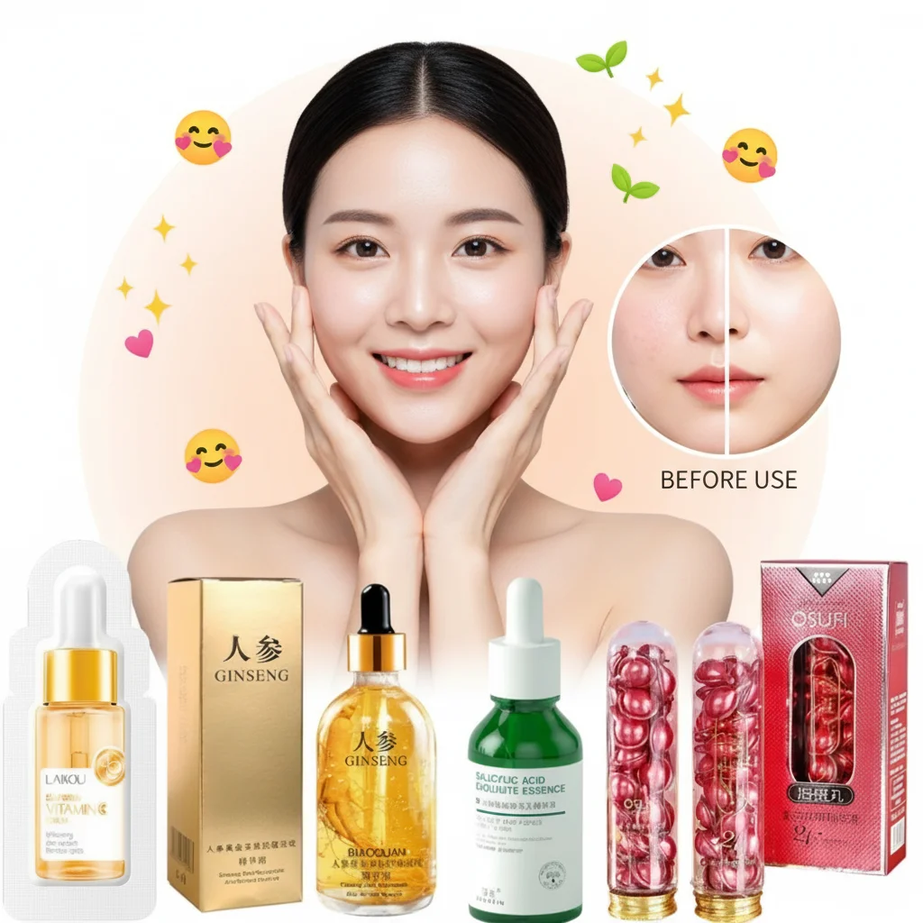 Ginseng Polypeptide Anti-aging Serum Deep Moisturizing Nourishing Facial Serum Ginseng Toner Skin Care For All Type Skin
Ginseng Polypeptide Anti-aging Serum Deep Moisturizing Nourishing Facial Serum Ginseng Toner Skin Care For All Type Skin