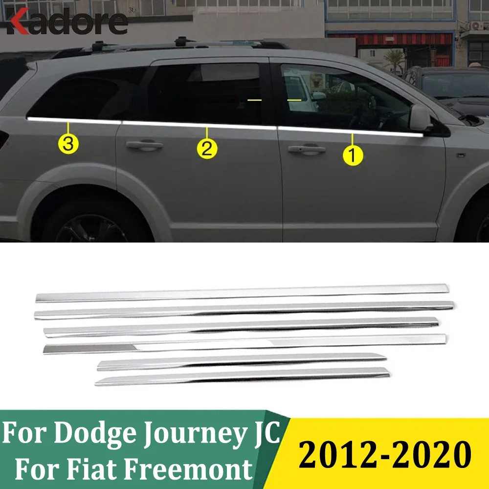 For Dodge Journey Jcuv & Fiat Freemont 7 Seat 2012-2020 Car Door Window Frame Sill Molding Trim Cover Exterior Accessories
For Dodge Journey Jcuv & Fiat Freemont 7 Seat 2012-2020 Car Door Window Frame Sill Molding Trim Cover Exterior Accessories