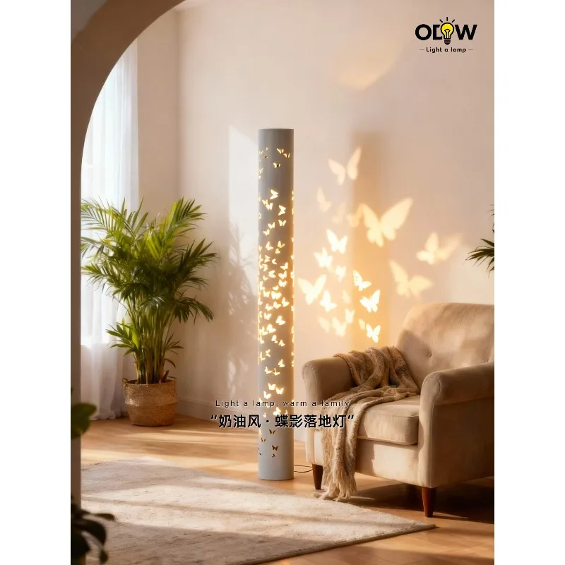 Ambient floor lamp designer creative butterfly projection simple modern bedroom bedside
Ambient floor lamp designer creative butterfly projection simple modern bedroom bedside