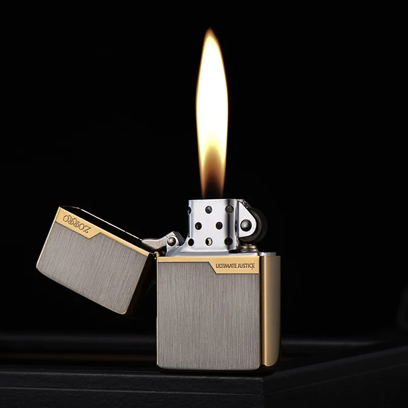 Zorro Original Copper Metal Outdoor Lighter Plate Gold Brushed Pure Copper Windproof Kerosene Lighter Narrow Machine Men's Gift
Zorro Original Copper Metal Outdoor Lighter Plate Gold Brushed Pure Copper Windproof Kerosene Lighter Narrow Machine Men's Gift
