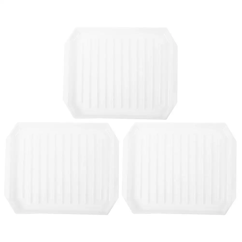 3 Pcs Pan Oven Mat Roasting Microwave Bacon Cooker for Microwavable Tray Micro-wave
3 Pcs Pan Oven Mat Roasting Microwave Bacon Cooker for Microwavable Tray Micro-wave