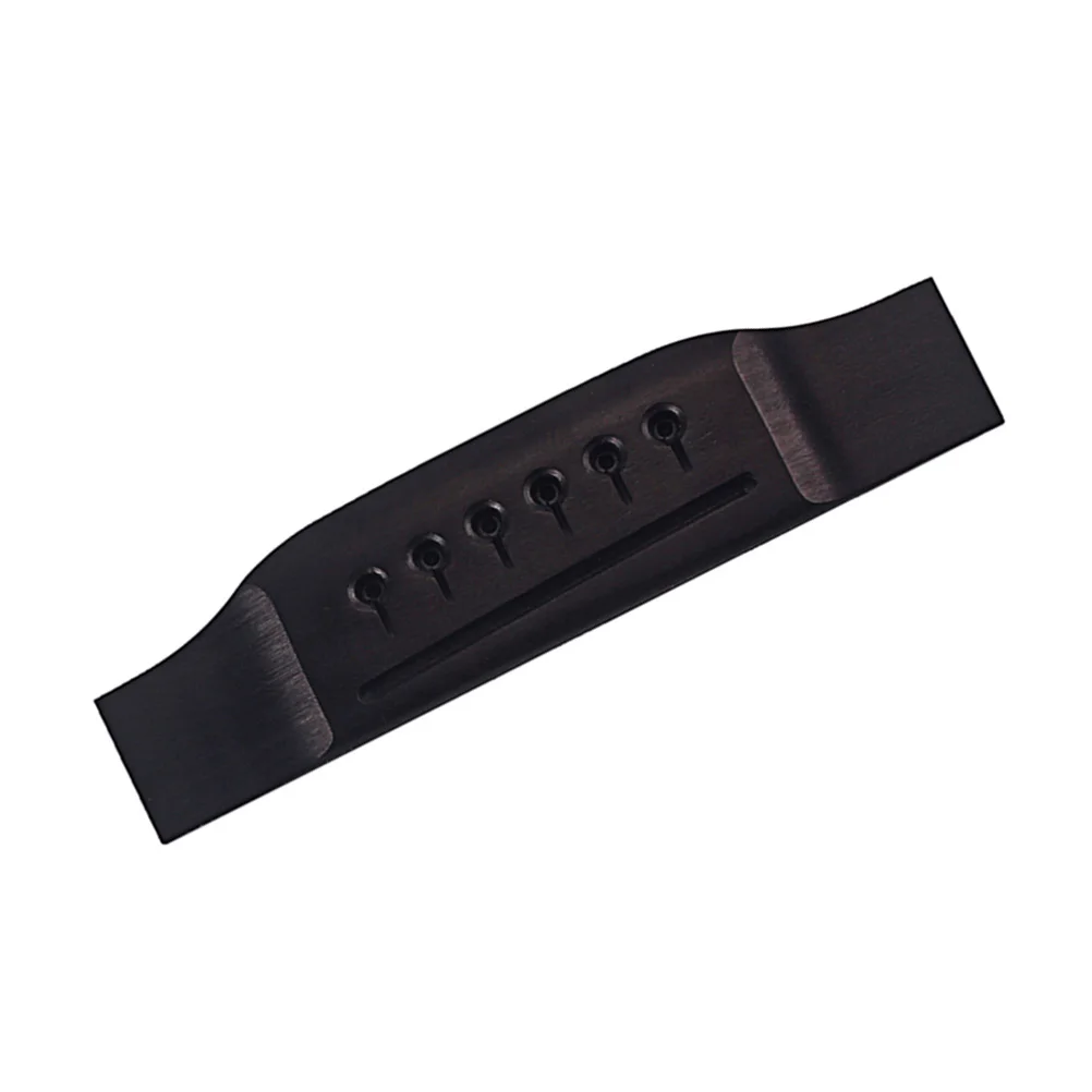 Ebony Guitar Bridge Acoustic Wooden Parts for Bass Replacement Black High Grade Material 6 String Musical Instruments
Ebony Guitar Bridge Acoustic Wooden Parts for Bass Replacement Black High Grade Material 6 String Musical Instruments