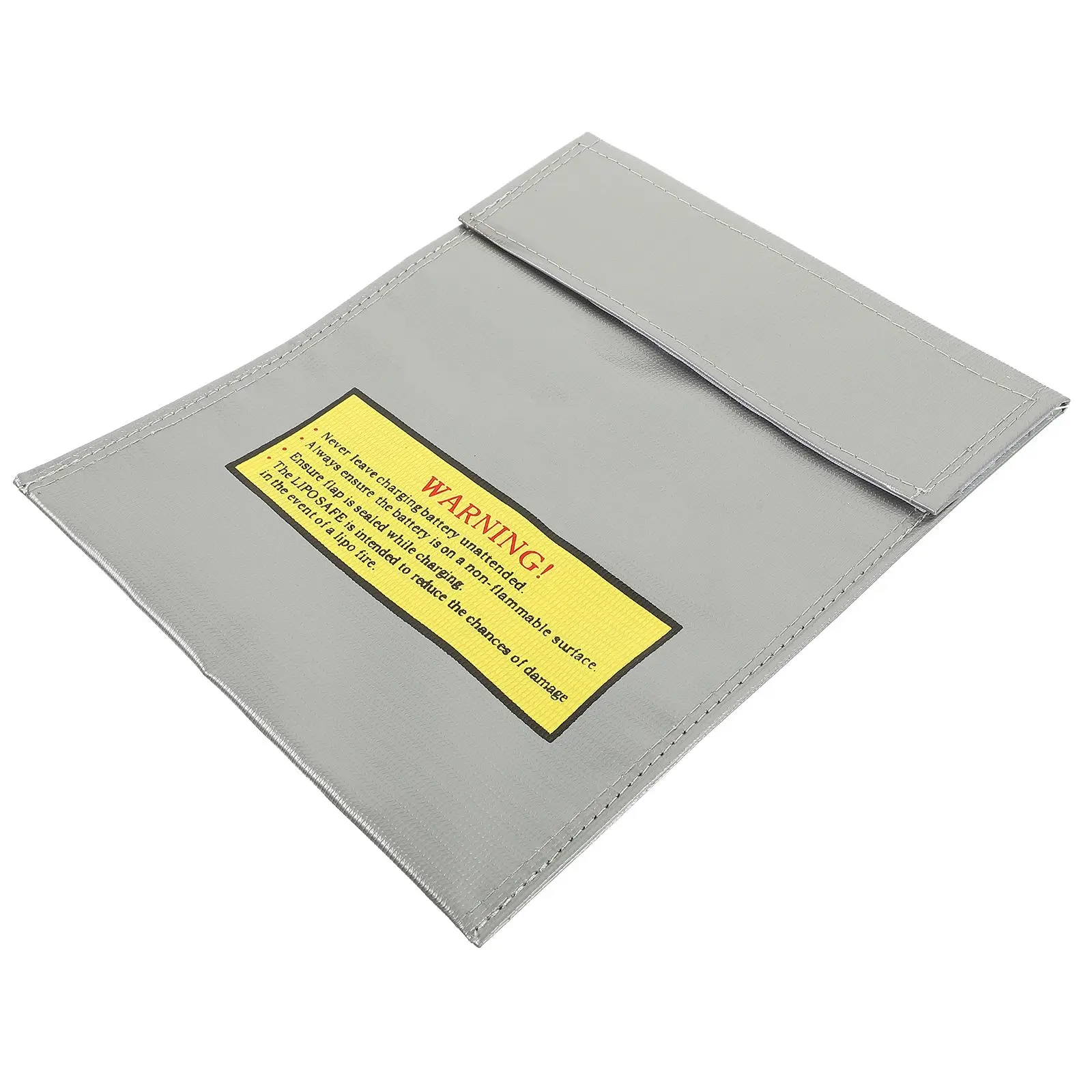 18x23cm Lipo Bag Silver Durable Fireproof Fiber Safe Charging Storage Pouch Workshop Toys Guard
18x23cm Lipo Bag Silver Durable Fireproof Fiber Safe Charging Storage Pouch Workshop Toys Guard