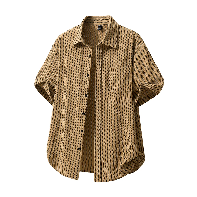 Plus Large Short Sleeve Men Pure Cotton Summer Comforable Plaid Mens Shirts Business Formal Casual Slim Fit Loose Big Size
Plus Large Short Sleeve Men Pure Cotton Summer Comforable Plaid Mens Shirts Business Formal Casual Slim Fit Loose Big Size