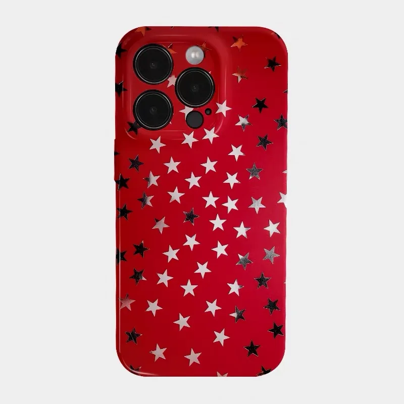 Ins Korean Bright Red Stars Case for IPHONE 17 16 ProMax 15 14 Plus 13 12 MINI 11 PRO 16Plus XR XS MAX Acrylic Phone Cover
Ins Korean Bright Red Stars Case for IPHONE 17 16 ProMax 15 14 Plus 13 12 MINI 11 PRO 16Plus XR XS MAX Acrylic Phone Cover