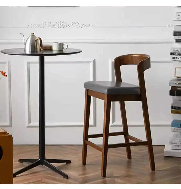 !@High Chair Coffee Hot Sale Bar Chair Hot Luxury Design Solid Wooden Bar Stool Furniture Chairs Modern Bar Stools
!@High Chair Coffee Hot Sale Bar Chair Hot Luxury Design Solid Wooden Bar Stool Furniture Chairs Modern Bar Stools