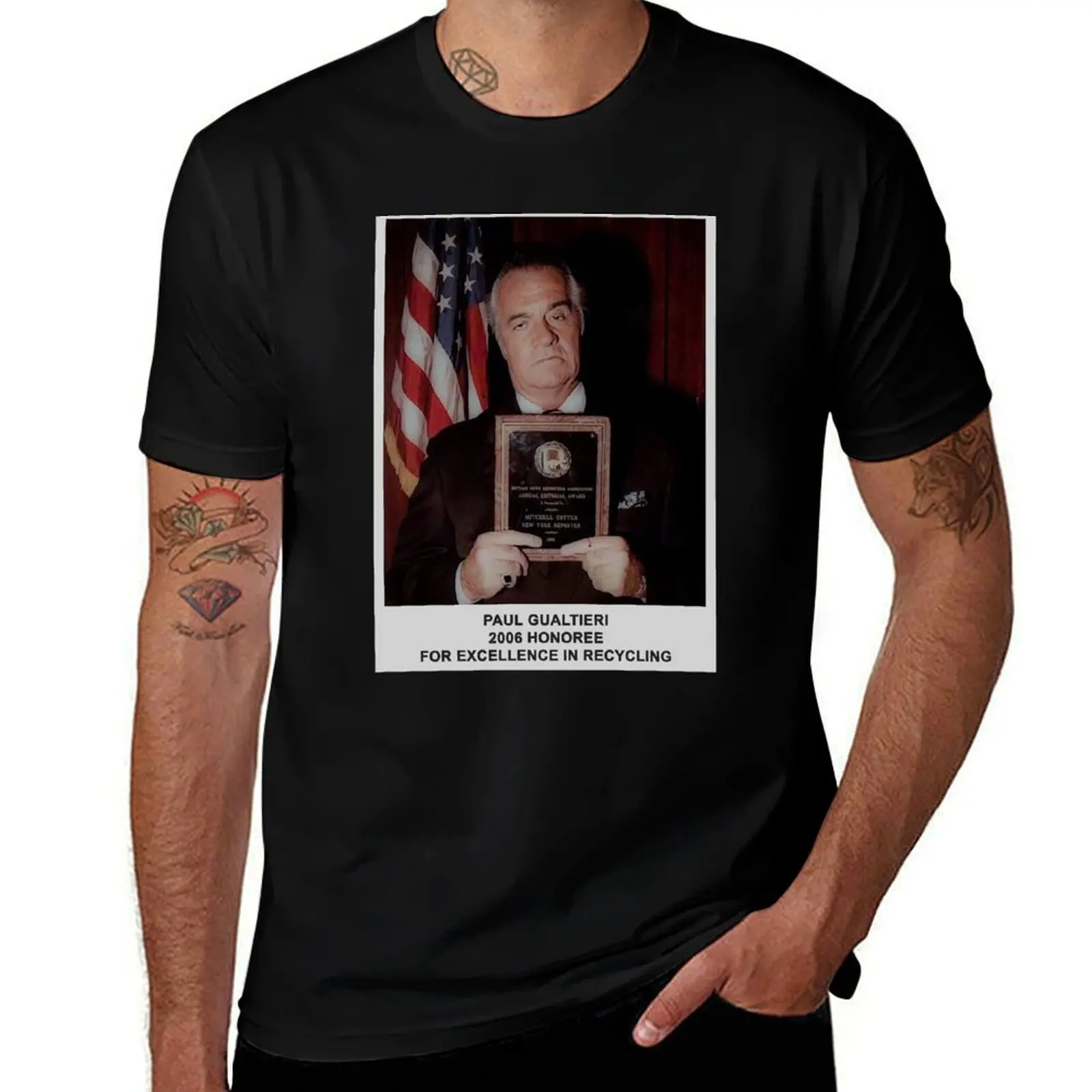 2006 Honoree Paul Gualtieri T-Shirt No Iron Casual Short Sleeve Top
2006 Honoree Paul Gualtieri T-Shirt No Iron Casual Short Sleeve Top