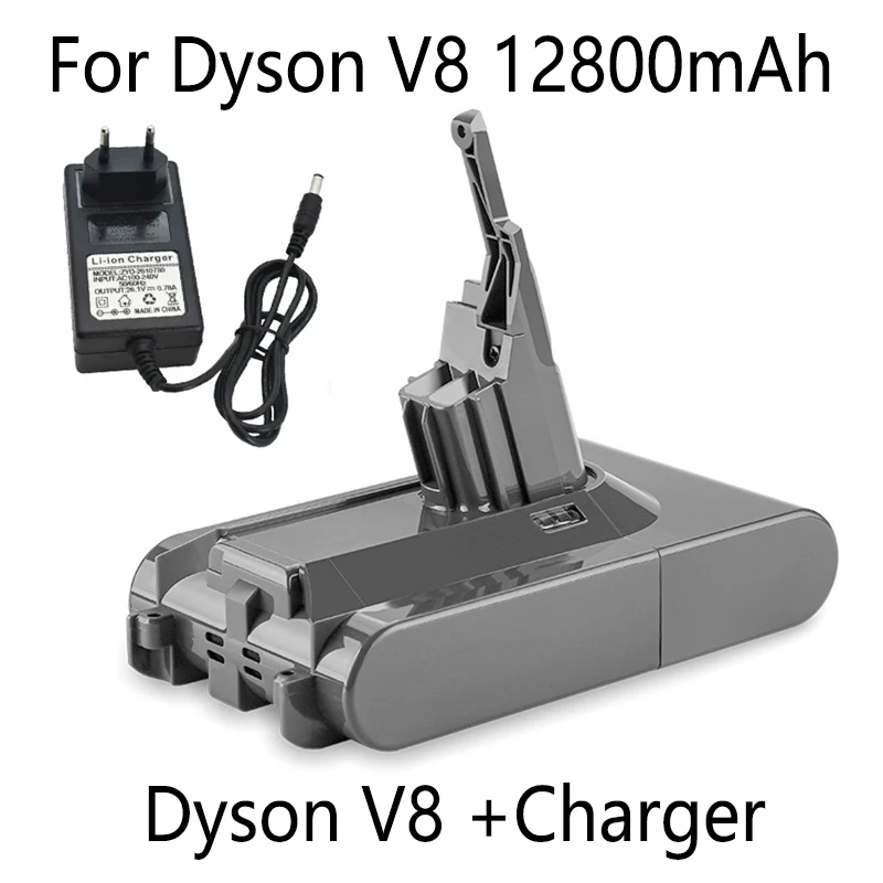New Replace the original Dyson V8 21.6V 12800mAh large capacity handheld vacuum cleaner battery tool battery 18650 lithium-ion
New Replace the original Dyson V8 21.6V 12800mAh large capacity handheld vacuum cleaner battery tool battery 18650 lithium-ion