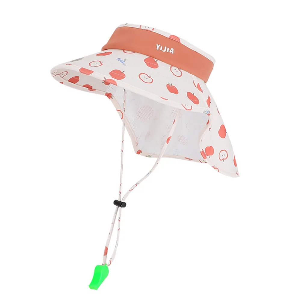 Cute Big Brim Children's Sun Hat Extended Shawl Ice Silk Kids Whistle Sunscreen Hat Neck Cover Cap Cartoon Fisherman Hat Outdoor
Cute Big Brim Children's Sun Hat Extended Shawl Ice Silk Kids Whistle Sunscreen Hat Neck Cover Cap Cartoon Fisherman Hat Outdoor
