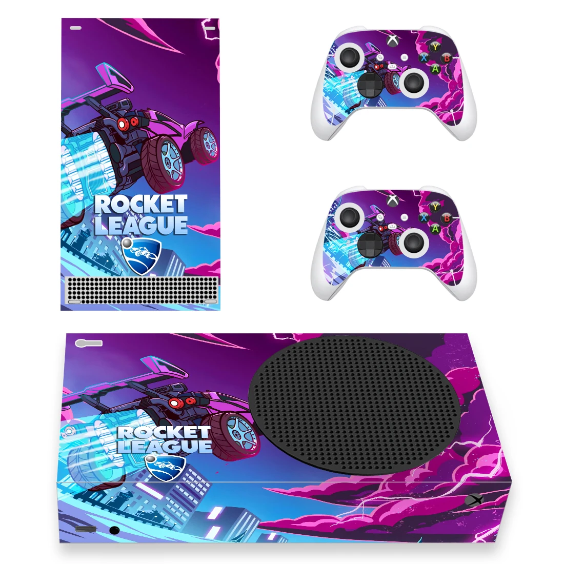Новый скин-стикер Rocket League для консоли Xbox Series S и 2 контроллеров, виниловая наклейка для Xbox Series Slim
Новый скин-стикер Rocket League для консоли Xbox Series S и 2 контроллеров, виниловая наклейка для Xbox Series Slim