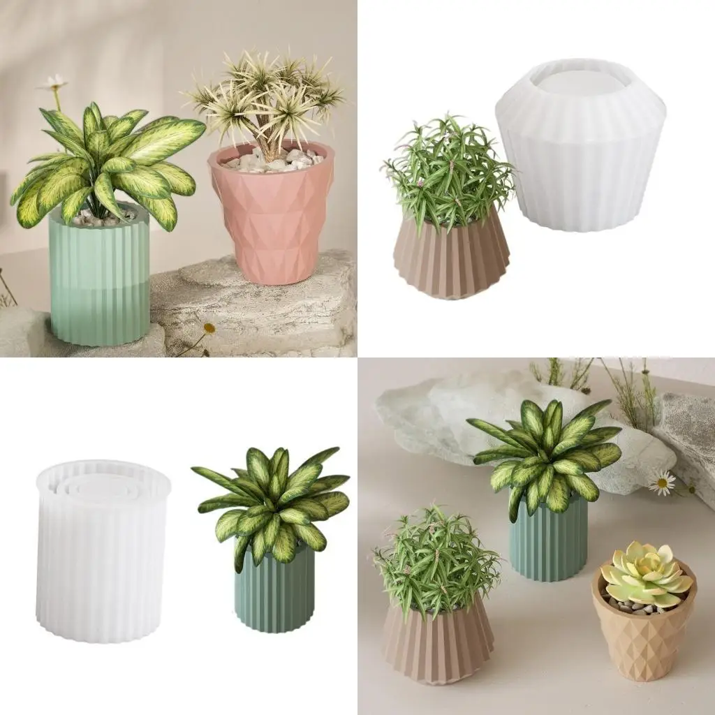 P9FE Multipurpose Silicone Vase Flower Pots Mold Practical Silicone Vase Molds for Epoxy Crafting Home Decor Pots
P9FE Multipurpose Silicone Vase Flower Pots Mold Practical Silicone Vase Molds for Epoxy Crafting Home Decor Pots
