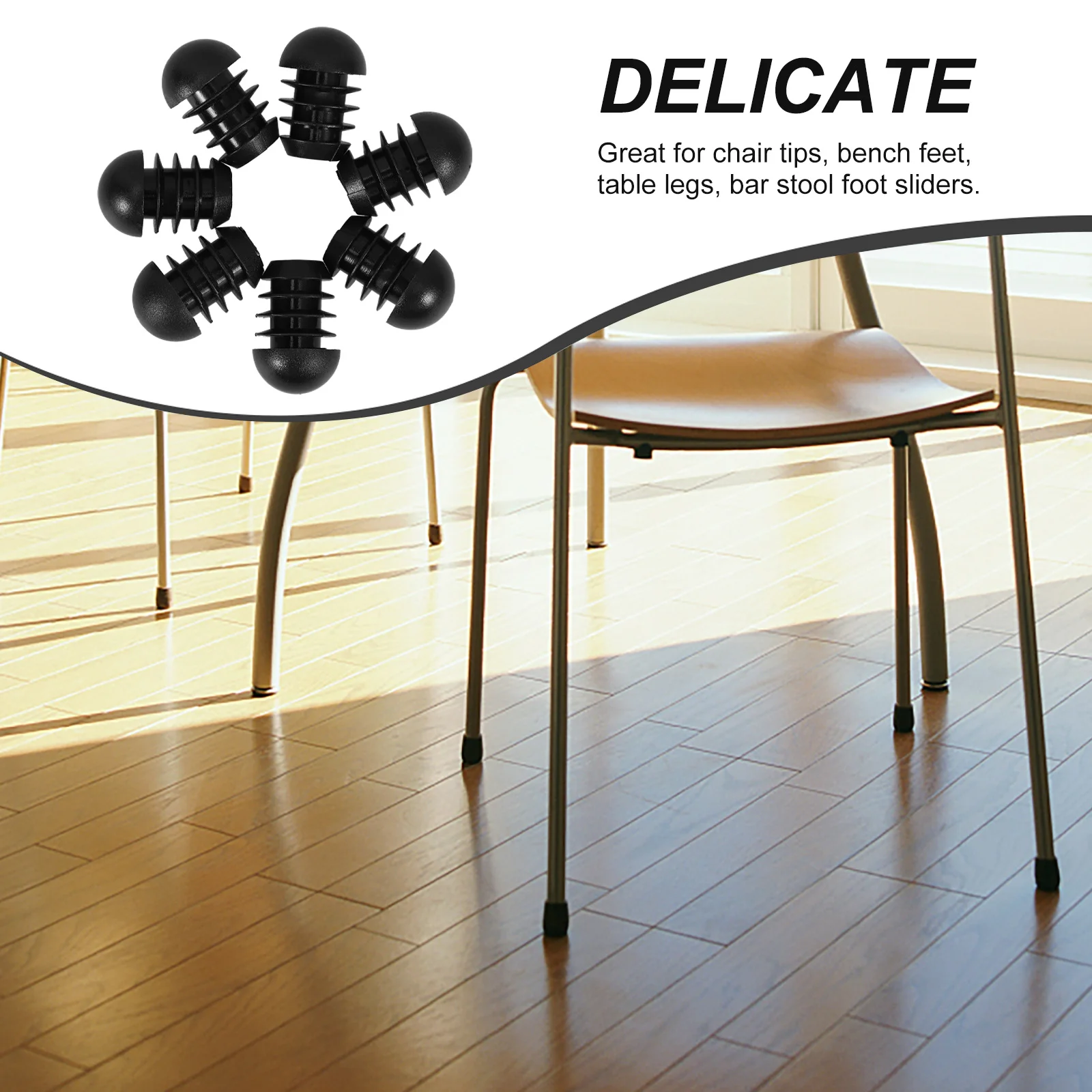 50Pcs Plastic Tubing End Caps Chair Leg Caps Furniture Leg Plugs Table Legs Furniture Pads Floor Protection Fence Post Cover
50Pcs Plastic Tubing End Caps Chair Leg Caps Furniture Leg Plugs Table Legs Furniture Pads Floor Protection Fence Post Cover