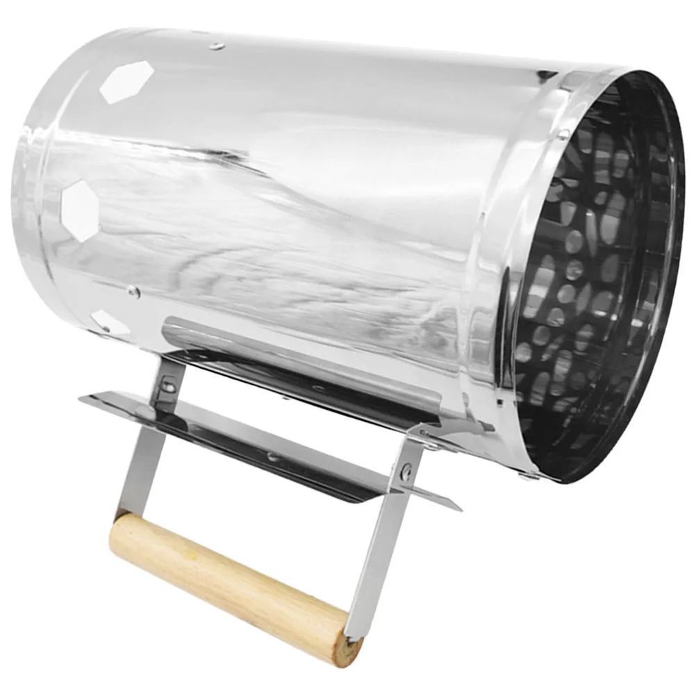 Charcoal Chimney Starter BBQ Ignition Barrel Stove Lighter Camping Fire Large Mouth Reusable Galvanized Steel Heat Insulation
Charcoal Chimney Starter BBQ Ignition Barrel Stove Lighter Camping Fire Large Mouth Reusable Galvanized Steel Heat Insulation