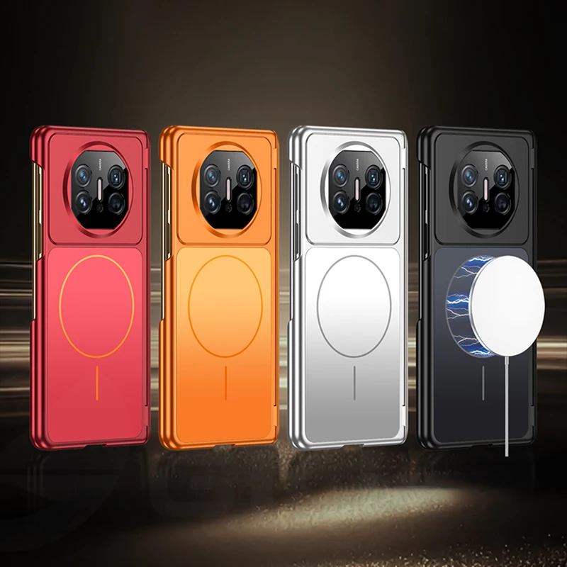 For Huawei Mate X3 X5 Case For Magsafe Wireless Charge Magnetic Hinge Frosted Shockproof Only Back Cover For Huawei Mate X6 Case
For Huawei Mate X3 X5 Case For Magsafe Wireless Charge Magnetic Hinge Frosted Shockproof Only Back Cover For Huawei Mate X6 Case
