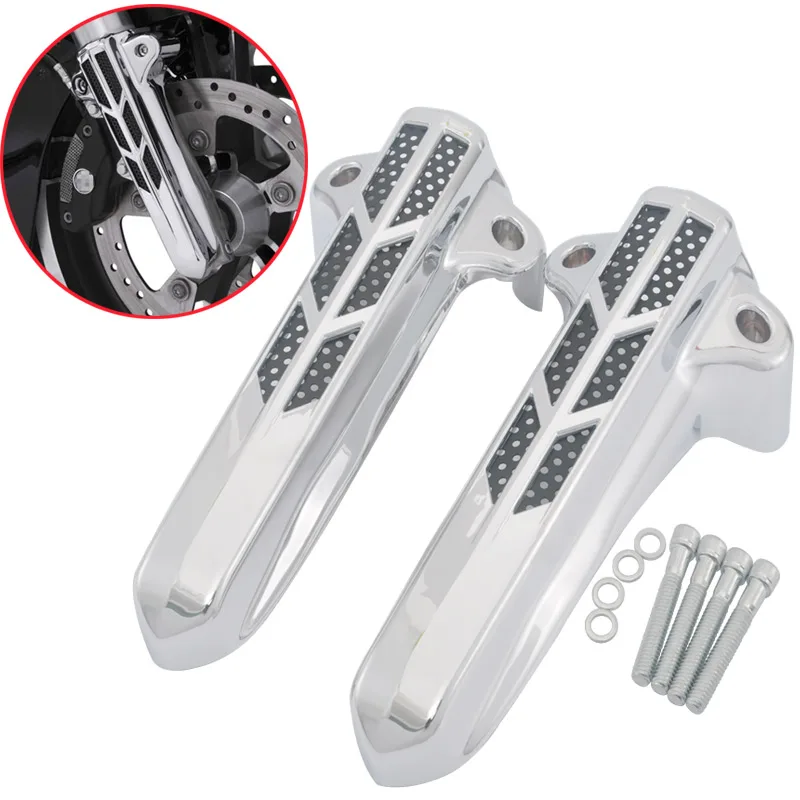 1 Pair Lower Fork Leg Covers Fits For Harley Electra Glide Road King Street Glide Ultra Classic Limited Road Glide Flh Chrome
1 Pair Lower Fork Leg Covers Fits For Harley Electra Glide Road King Street Glide Ultra Classic Limited Road Glide Flh Chrome