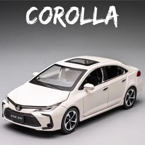 Maßstab 1:32 Corolla GR86 Legierung Auto Modell Spielzeug Metall Diecast Simulation Sound Licht Zurückziehen Fahrzeuge Modelle Sammlung Kinder Spielzeug