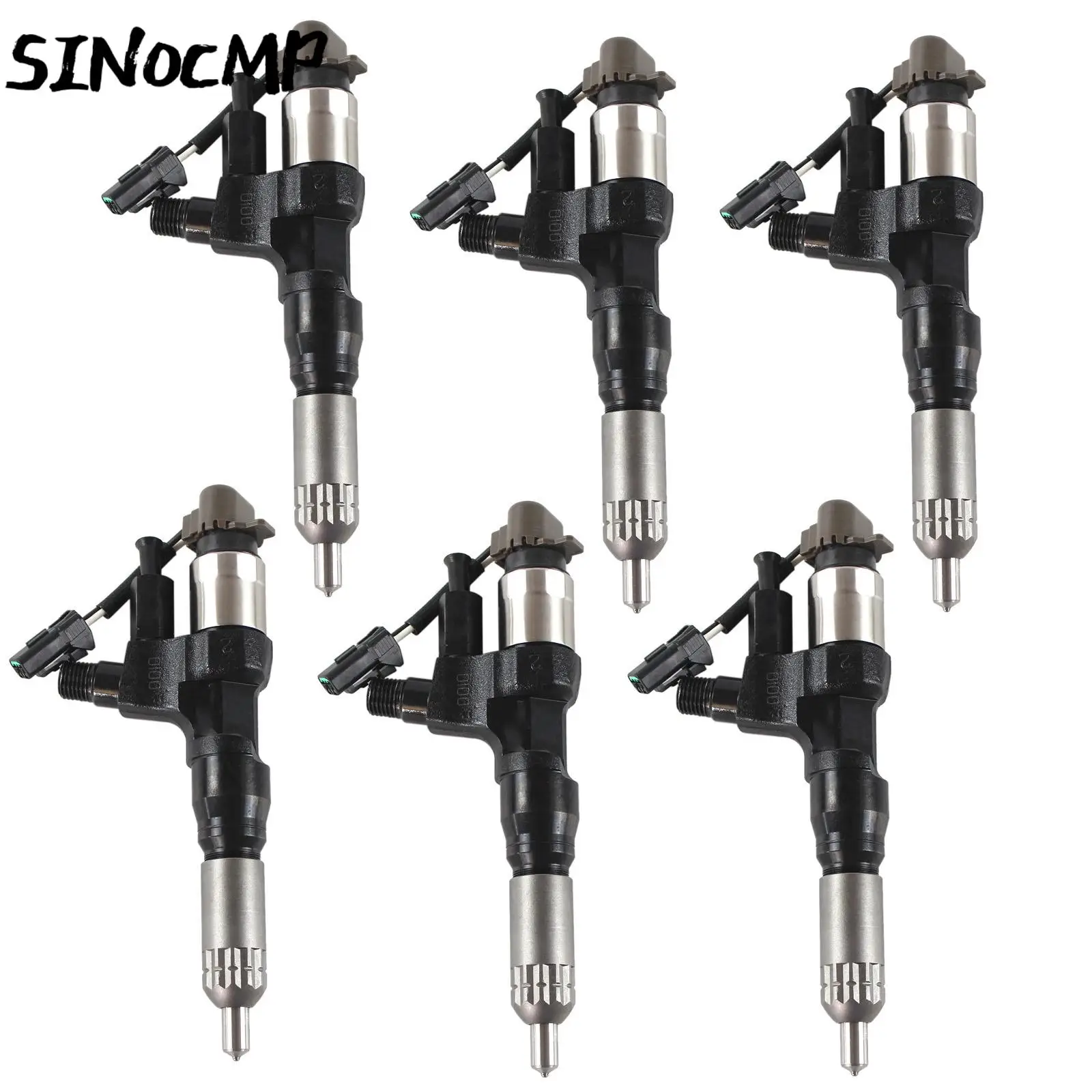 6 Pcs Fuel Injectors 095000-6593 For Hino J08E Kobelco SK300-8 SK330-8 SK350 Exc323D Fuel Injector Automobiles Parts Accessories 
6 Pcs Fuel Injectors 095000-6593 For Hino J08E Kobelco SK300-8 SK330-8 SK350 Exc323D Fuel Injector Automobiles Parts Accessories