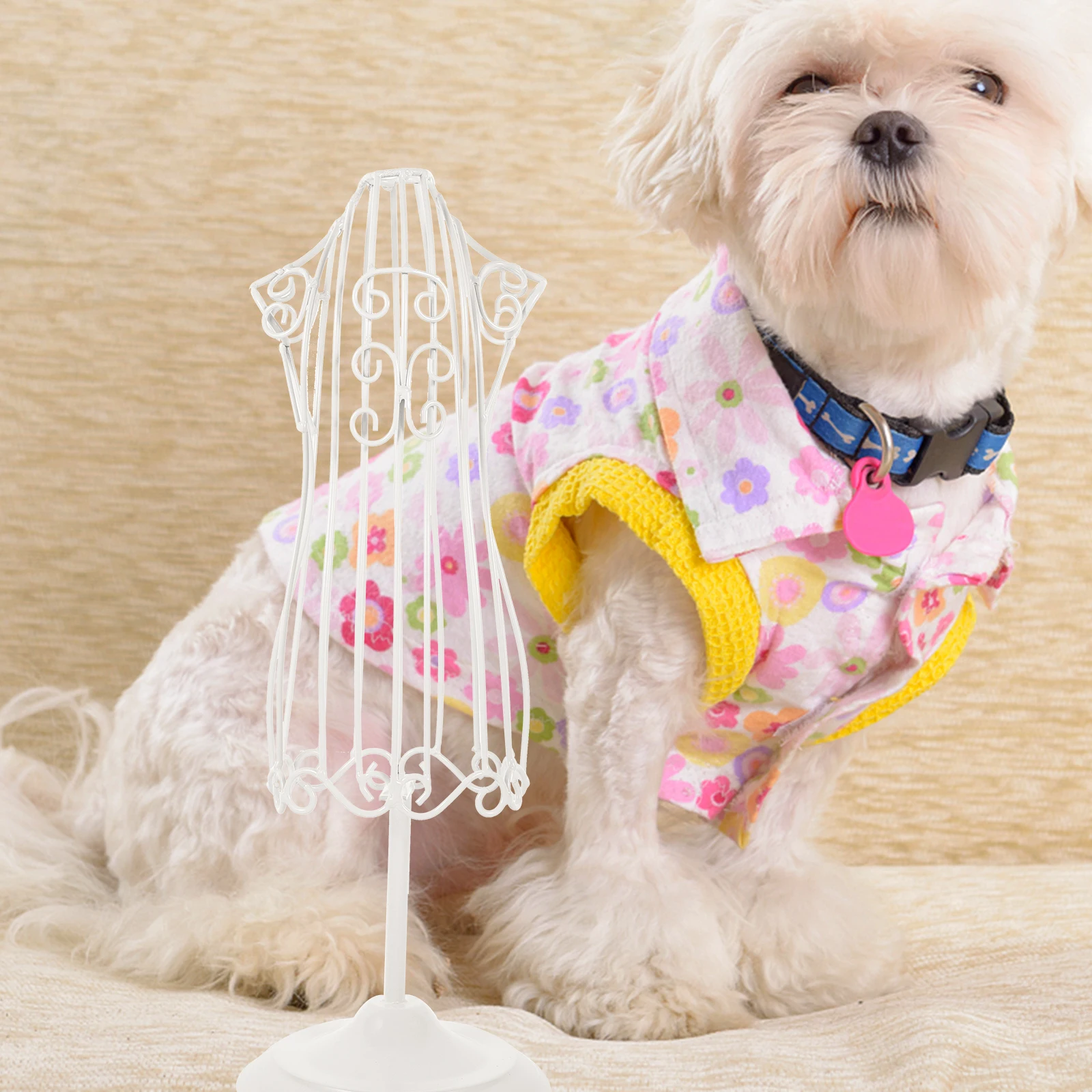Wrought Iron Model Stand White Dog Clothes Hanger Mannequin Display Rack for Model Rack Cats Infant Apparel Storage
Wrought Iron Model Stand White Dog Clothes Hanger Mannequin Display Rack for Model Rack Cats Infant Apparel Storage
