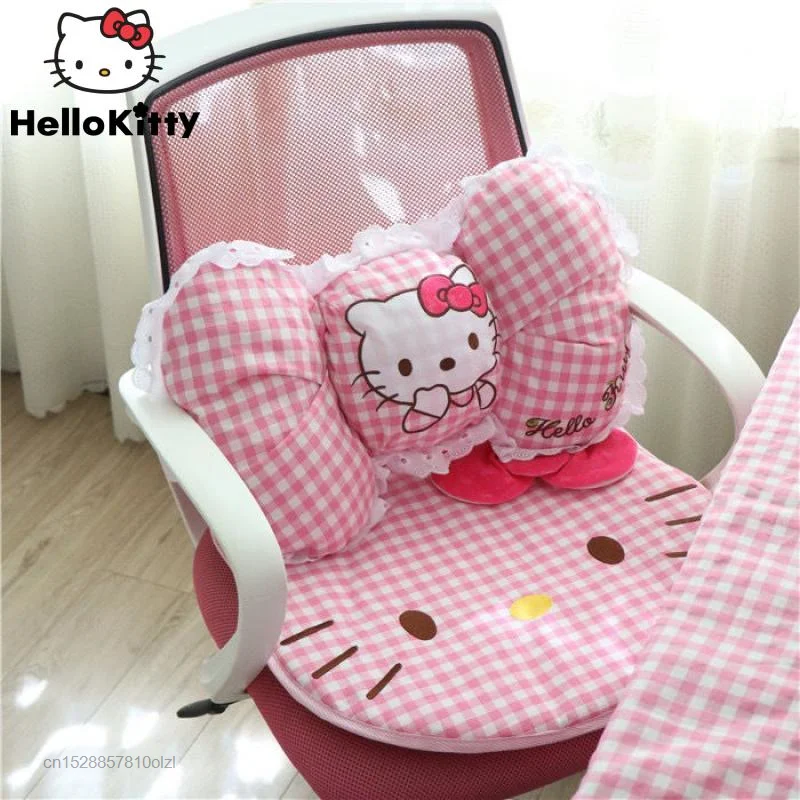 Kawaii Sanrio Hello Kitty Plush Cute Chair Pillow Accessories Cartoon Sofa Bolster Set Room Decor Anime Dolls Birthday Gift
Kawaii Sanrio Hello Kitty Plush Cute Chair Pillow Accessories Cartoon Sofa Bolster Set Room Decor Anime Dolls Birthday Gift