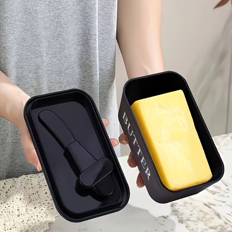 Butter Box Set with Lid for Refrigerator Storage Easy to Clean Surface Ideal for Hotels Homes Restaurants Butter Dish Serving
Butter Box Set with Lid for Refrigerator Storage Easy to Clean Surface Ideal for Hotels Homes Restaurants Butter Dish Serving