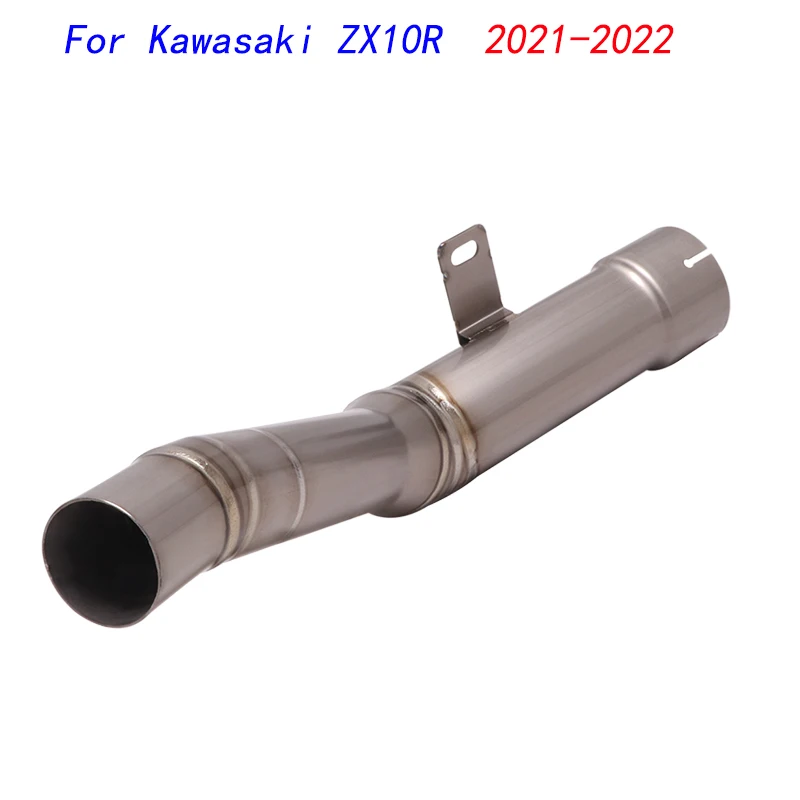 Slip On Motorcycle Middle Connect Tube Mid Link Pipe Titanium Alloy Exhaust System For Kawasaki ZX10R 2021-2022
Slip On Motorcycle Middle Connect Tube Mid Link Pipe Titanium Alloy Exhaust System For Kawasaki ZX10R 2021-2022