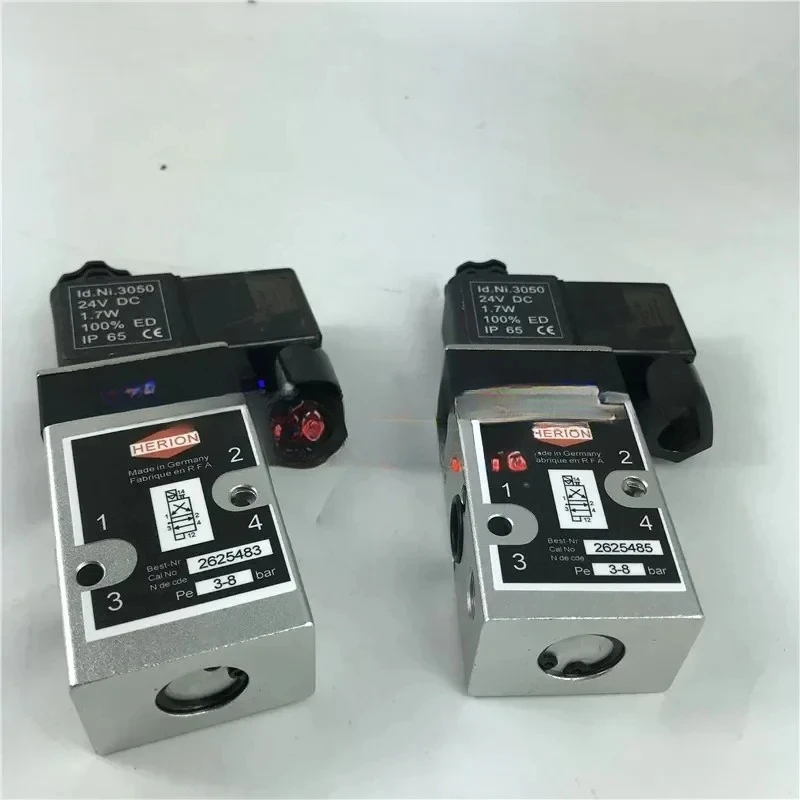 2625484 Heidelberg printing machine solenoid valve 2625483 Germany Herion type 2625485
2625484 Heidelberg printing machine solenoid valve 2625483 Germany Herion type 2625485
