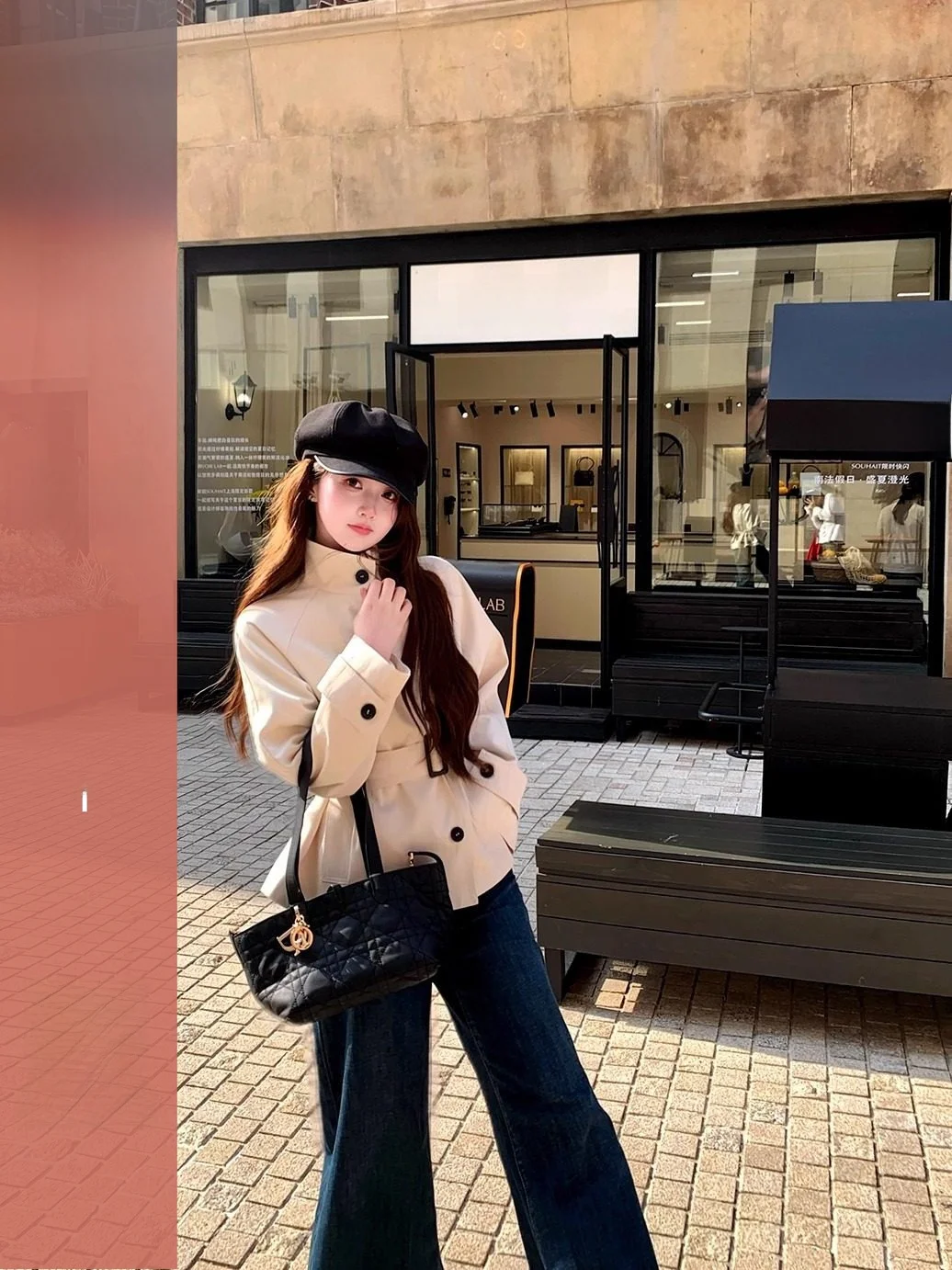 Ветровка женская приталенная с воротником-стойкой, весна-осень, свободная, с завышенной талией, из тонкой смесовой ткани (хлопок/полиэстер)
Ветровка женская приталенная с воротником-стойкой, весна-осень, свободная, с завышенной талией, из тонкой смесовой ткани (хлопок/полиэстер)