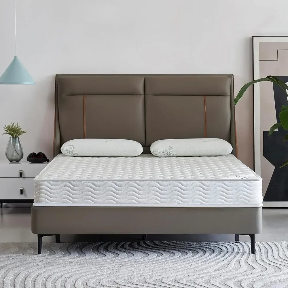 6 Inch Homelife Innerspring Hybrid Mattress with Comfort Foam Top Layer & Pocket Coil Springs - Rolled in a Box
6 Inch Homelife Innerspring Hybrid Mattress with Comfort Foam Top Layer & Pocket Coil Springs - Rolled in a Box